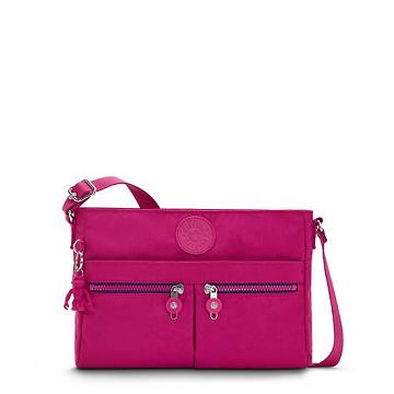 Kipling New Angie Mode Crossbodytassen Roze Fuchsie | België 2024WN